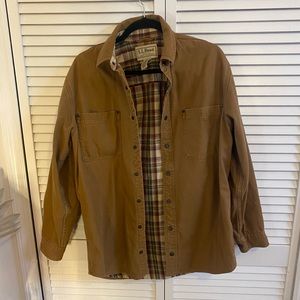 LL Bean shirt jacket